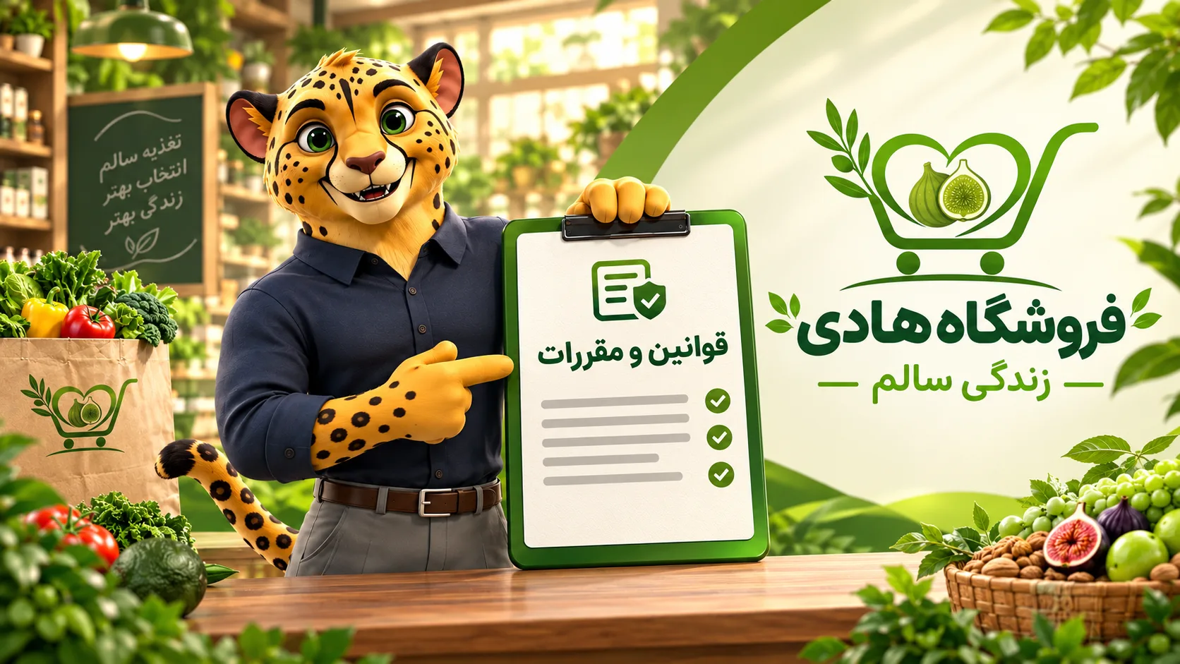 بنر فروشگاه هادی